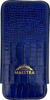 Zigarrenzubehör Etui  Partagas 3er blau Linea Maestra (6398100)