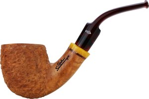 Stefano Santambrogio Pfeifen Rustic Natural medium (interne Nr. 216)