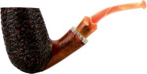 Pfeifen Freehand Pfeifen  Stefano Santambrogio Rustic Big (interne Nr. 334)