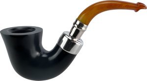 Pfeifen Serienpfeifen  Peterson schwarz ohne Acrylmundstück (interne Nr. 34)