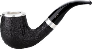 Pfeifen Serienpfeifen  Brebbia sabbiata Nera Modell 110 Bent (ITALIASM110CC)