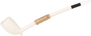 Pfeifen Serienpfeifen  Old German Clay Pipes #91 Mid Tavern Grip with Bit
