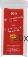 DB Design Berlin Pfeifenreiniger Rayon SPARPACKUNG - 100er Packung (20 Beutel mit 20% Preisvorteil)
