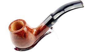 Pfeifen Serienpfeifen  Rattray's Triskele 2 Stamps Bent Pfeife 6828