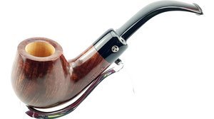 Pfeifen Serienpfeifen  Rattray's Triskele 2 Stamps Bent Pfeife 6829