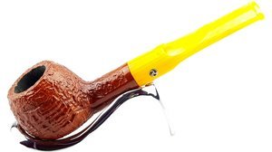 Rattray's Triskele Handmade Extra Triskele Sandblast Apple Pfeife 6583