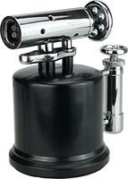 Vector Tischfeuerzeug Quadpump (04) Hi-Power Chrome/Black 2-tone VE451