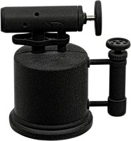 Vector Tischfeuerzeug Quadpump (15) Hi-Power Black Crackle matte VE1096