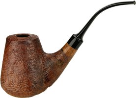 Pfeifen Freehand Pfeifen  Kirsch Pipes Ultra Giant Pipe Sand mit Ständer & Stopfer (Nr. 67)
