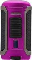 Zigarrenzubehör Feuerzeug  Colibri pink schwarz (293205)