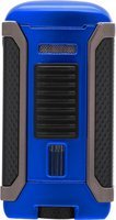 Zigarrenzubehör Feuerzeug  Colibri blau schwarz (293203)