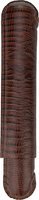 Martin Wess Corona Lederetui Kollektion 1er Eidechse braun (lizard) (592) (10366)