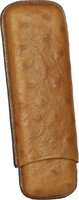 Zigarrenzubehör Etui  Martin Wess 2er Strauß braun (austriche) (596) (10430)