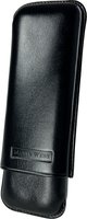 Zigarrenzubehör Etui  Martin Wess 2er vachetta schwarz (598)