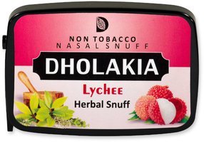 Tabak Schnupftabak  Dholakia Herbal Lychee (tabakfrei) 9g
