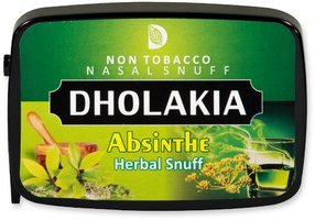 Tabak Schnupftabak  Dholakia Herbal Absinthe (tabakfrei) 9g