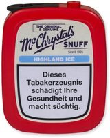 Tabak Schnupftabak  Mc Chrystal´s Highland Ice 8g