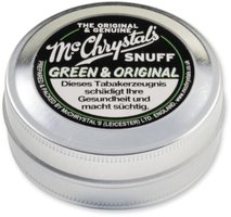 Tabak Schnupftabak  Mc Chrystal´s Green & Original CBD 8,75g