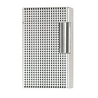 Zigarrenzubehör Feuerzeug  S.T. Dupont Carré Silber groß (014110)