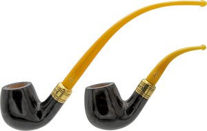 Rattray's The Bagpiper grau Mundst&uuml;ck gelb (16463)