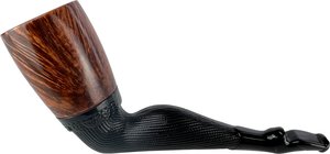 Pfeifen Serienpfeifen  Old German Clay Pipes glatt mit zusätzlichem Wechselkopf (interne Nr. 3)