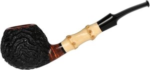 Pfeifen Freehand Pfeifen  Mike Bay (int No. 28) Rustic Bamboo Apple