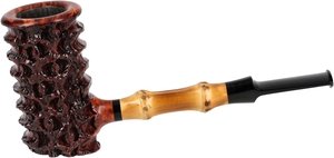 Pfeifen Freehand Pfeifen  Tom Eltang Rustic Poker Modell 33
