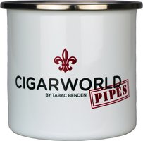 Pfeifenzubehör Merchandise  CIGARWORLD PIPES Emaille-Tasse mit Logo