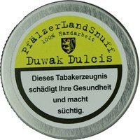 Tabak Schnupftabak  Pfälzer Landsnuff Duwak Dulcis 10g