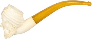 Heibe Meerschaum Bent (Nr. 134)