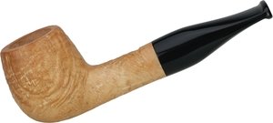 Pfeifen Serienpfeifen  Old German Clay Pipes Shorty Nr. 5 Apple 9mm