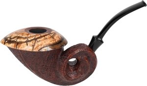 Pfeifen Freehand Pfeifen  Sabina Pipes Nautilus Sandgestrahlt mit Mammut