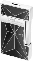 Zigarrenzubehör Feuerzeug  S.T. Dupont Lack Fire X schwarz / chrom (028070)