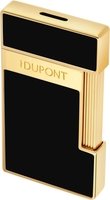 Zigarrenzubehör Feuerzeug  S.T. Dupont Lack schwarz / golden (028222)