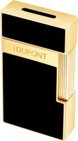 Zigarrenzubehör Feuerzeug  S.T. Dupont Lack schwarz / golden (025222)