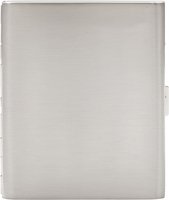 Pearl cigarillo case 10er silver satin finish (74926-61)