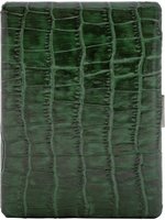 Pearl cigarillo case 9er Green Cowhide Kroko (04927-50)
