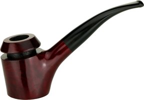 Pfeifen Serienpfeifen  Capitello rot glatt bent (98783)