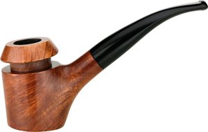 Pfeifen Serienpfeifen  Capitello braun glatt bent (98780)