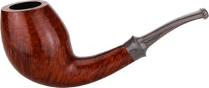 Pfeifen Serienpfeifen  Idea Pipes Egg glatt rotbraun handmade (Nr. 2006)