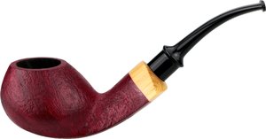 Pfeifen Serienpfeifen  Idea Pipes Egg sand rot 9mm (Nr. 2007)