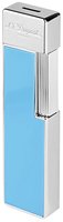 Zigarrenzubehör Feuerzeug  S.T. Dupont Lack hellblau/chrom (030007)