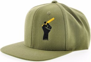 Zigarrenzubehör Merchandise  Ciguerilla Cap oliv schwarze Faust