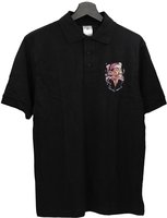 Mastro de Paja Shirts Polohemd schwarz Motiv 3 Größe M