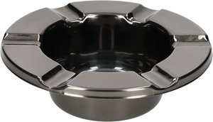 Zigarrenzubehör Aschenbecher  Stinky Ashtray Nickel schwarz (CA-ST-OP-NKL)