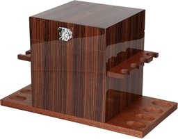 Pfeifenzubehör Pfeifenschrank  Dunhill Pipes Bulldog Pipe Caddy Palisander polished (No. 43/50)