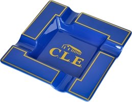 Zigarrenzubehör Aschenbecher  CLE Kunststoff blau
