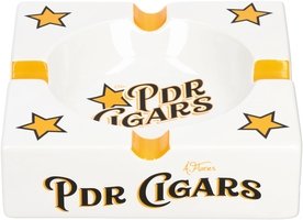 Zigarrenzubehör Aschenbecher  PDR Weiß (17439)