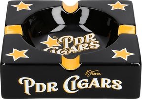 Zigarrenzubehör Aschenbecher  PDR Schwarz (17441)