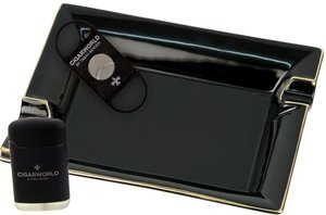 CIGARWORLD Starterset Aschenbecher Einsteiger